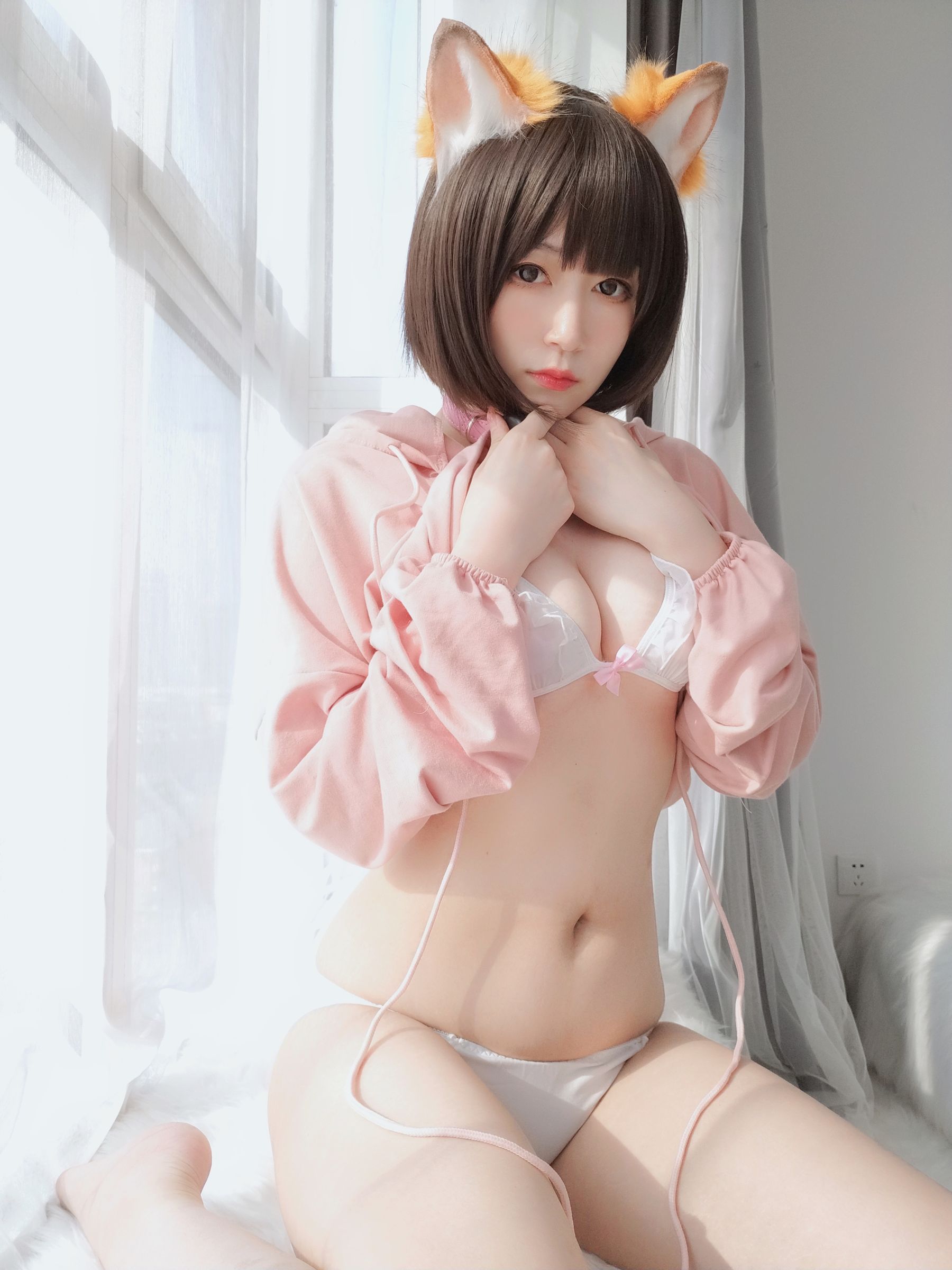 [COS写真]小姐姐白银81–粉红狐狸插图4